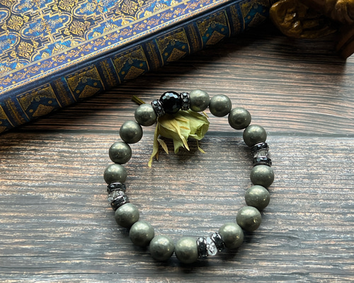 期間限定値下げ】パイライト 黄鉄鉱 オニキス 瑪瑙 天然石