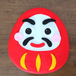 だるま☆フェルトの福笑い おもちゃ・人形 キキ 通販 16590135｜Creema