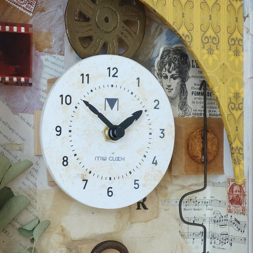 BOX ART CLOCK S002 箱の中の世界、ARTと時を味わい楽しむ時計