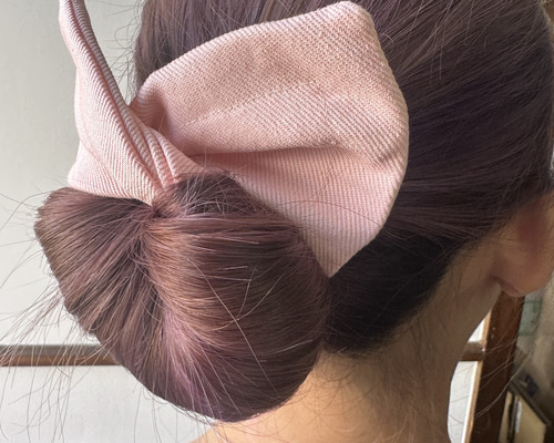 デフトバン ベビーピンク お団子ヘアメーカー 簡単ヘアアレンジ デフトバン ベビーピンク お団子ヘアメーカー 簡単ヘアアレンジ