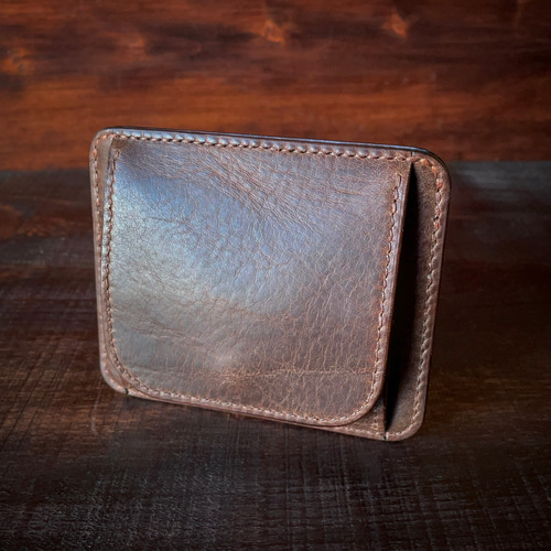 小銭 ＆ カード 》ミニマルレザーウォレット（アマゾニア）シンプル