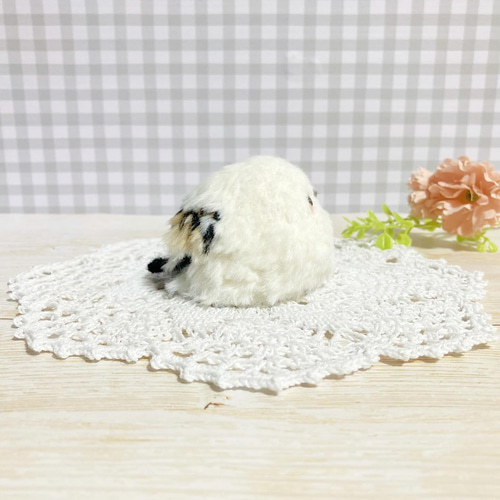 専用商品K-9490 シマエナガチャーム(藤の花 菖蒲 シマエナガ) ねこ