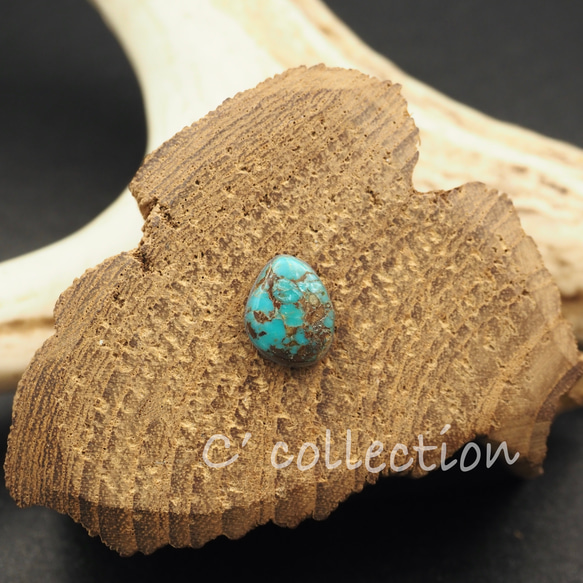 3,3ct Red Mountain Turquoise レッドマウンテン ターコイズ  RM-26 ルース 天然石 2枚目の画像