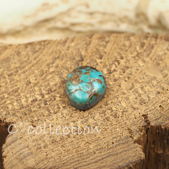 3,3ct Red Mountain Turquoise レッドマウンテン ターコイズ  RM-26 ルース 天然石 5枚目の画像