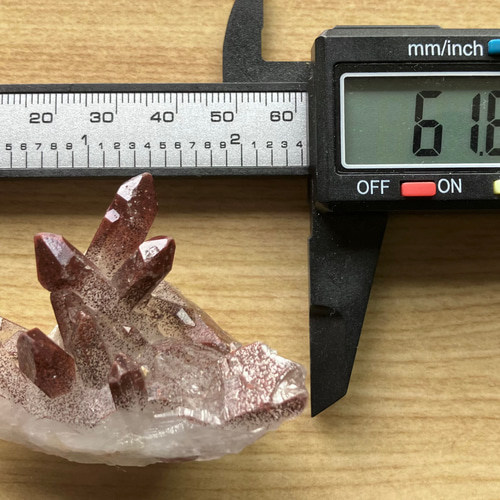レッドクォーツ Hematoid Quartz モロッコ産 赤水晶 クラスター レッドクォーツ Hematoid Quartz モロッコ産 赤水晶 クラスター