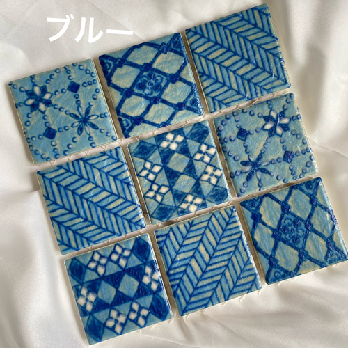 ラスティカタイルの結婚証明書 美濃焼 marriage certificate 立体