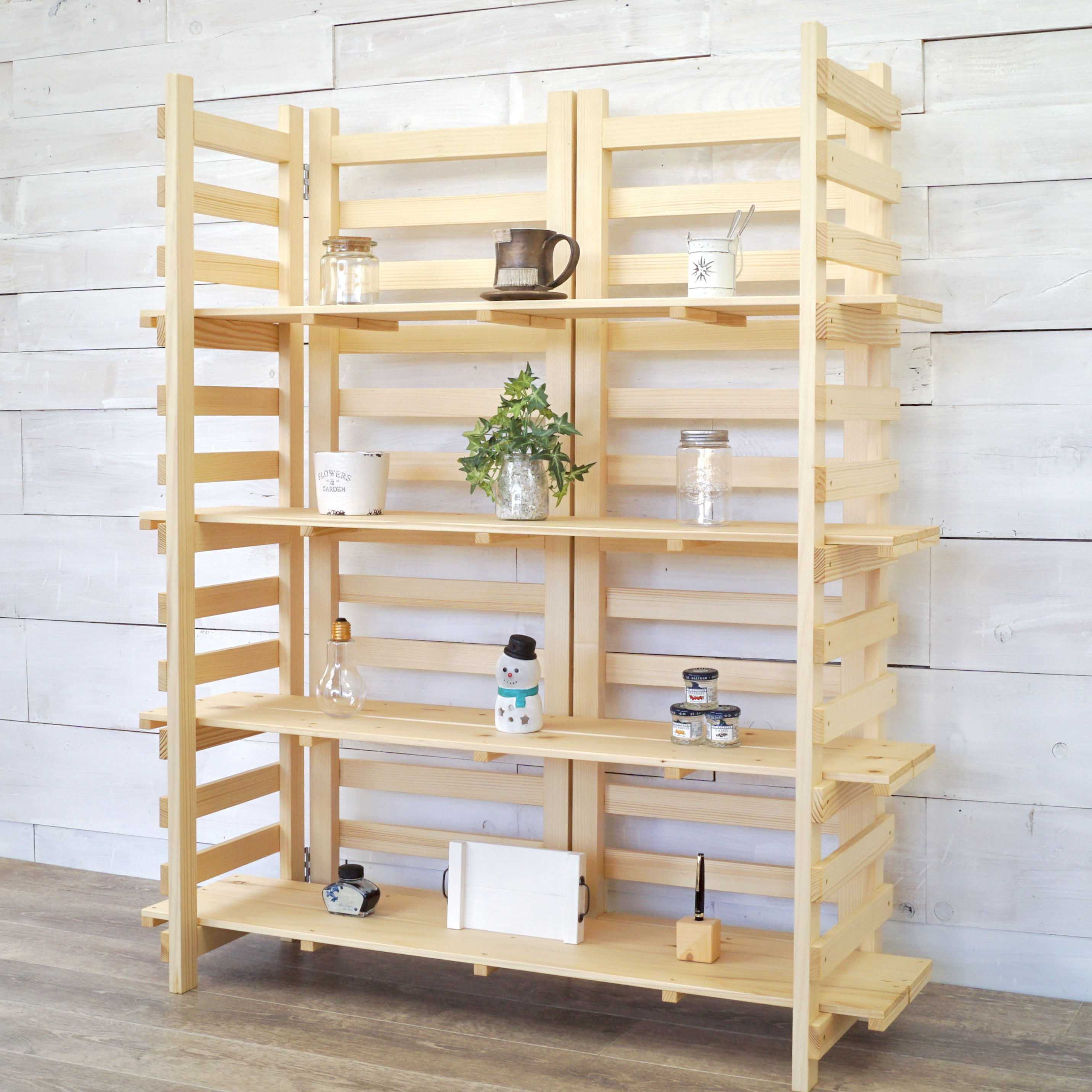 折り畳みシェルフ１２０ 【受注】