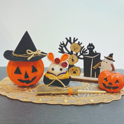 つまみ細工ハロウィン つまみ細工 ハロウィン 飾り その他人形 hana to