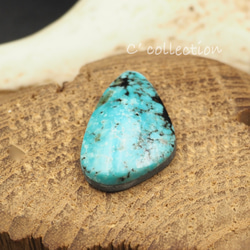 11,7ct Morenci Turquoise モレンシ ターコイズ MO-47 ルース 天然石 トルコ石 材料 3枚目の画像