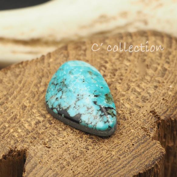 11,7ct Morenci Turquoise モレンシ ターコイズ MO-47 ルース 天然石 トルコ石 材料 4枚目の画像