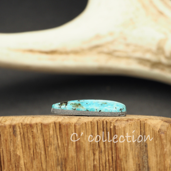 11,7ct Morenci Turquoise モレンシ ターコイズ MO-47 ルース 天然石 トルコ石 材料 7枚目の画像