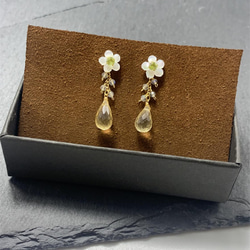 ロードナイト（ばら輝石）×ルチルクォーツ ダブレット ストーン リング