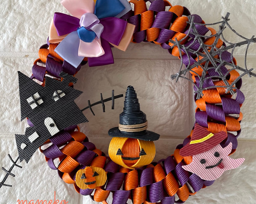 ハロウィンアレンジリース❣️H♡Y☆mama確認用❣️3つセット❣️ a8d2e76daa7a626d25d264441daca6