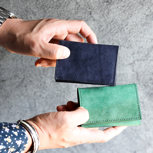 送料無料 AURAMU イージーウォレット イタリアンレザー CESC