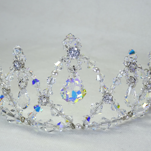 ティアラ⭐︎ SV925 ティアラ 髪飾り ヘアアクセサリー【保証書付き】【№230923