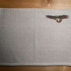 【理科シリーズ】イヌワシのランチョンマット（Lunch Cloth with golden eagle）各一枚 2枚目の画像