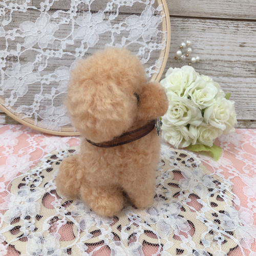 トイプードル❤️ハンドメイド❤️羊毛フェルト　　　　　　　　　お迎え決まりました お迎え決まりました♥️トイプードル❤️羊毛フェルト