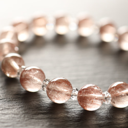 ☆ルチルを愛する人の為に☆…☆レッドルチルクォーツ：9ミリ＆水晶