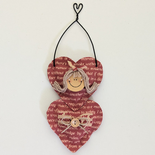 ねこのカントリードール 壁掛け カントリー雑貨 インテリア アメリカ製