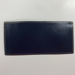 お札入れ 〜 シンプルなマチなしレザーワレット 〜(スムースレザー) 2枚目の画像