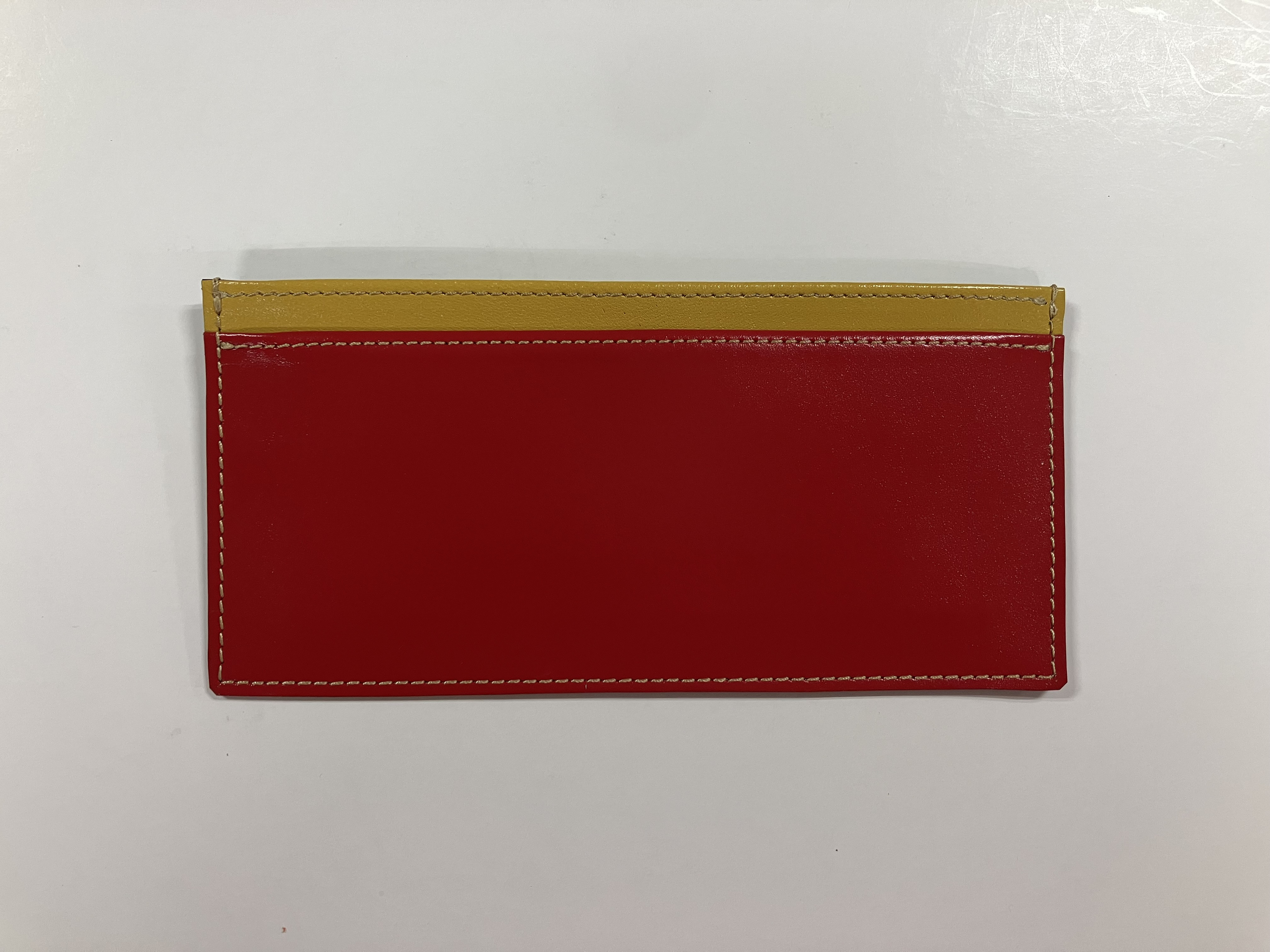 お札入れ 〜 シンプルなマチなしレザーワレット 〜(スムースレザー)