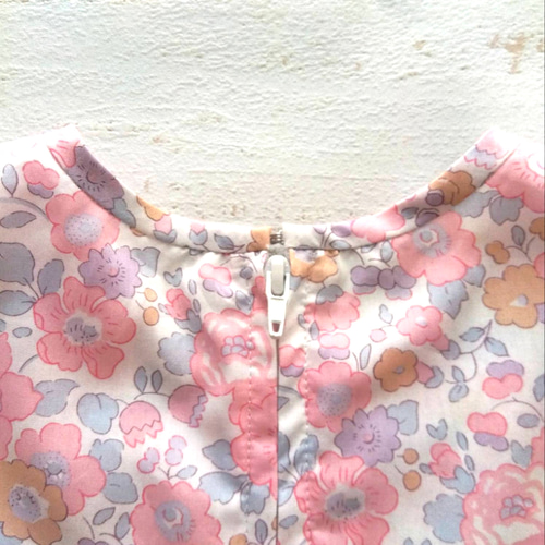 リバティ ベッツィ ベビーティアードワンピース ベビー服 ma
