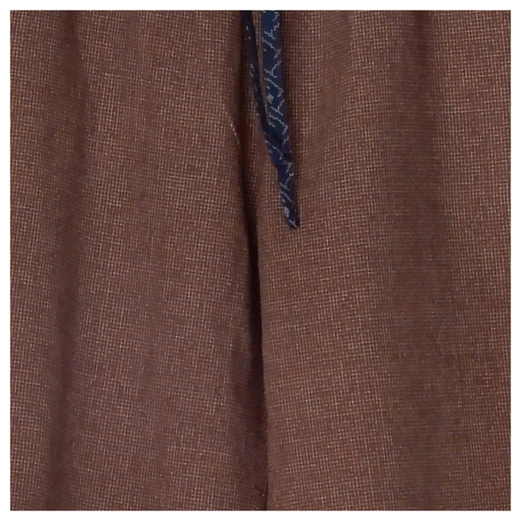 着物リメイク　木綿のパンツ 2枚目の画像