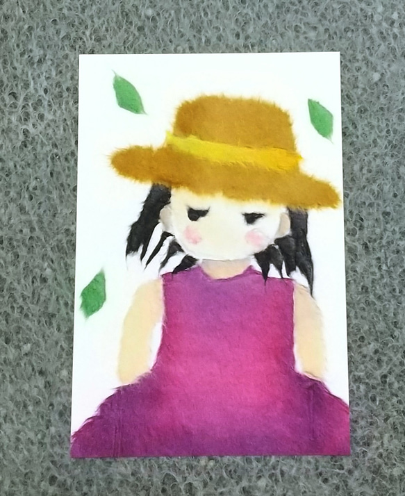 帽子の女の子 1枚目の画像