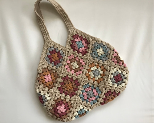 春幸秋　グラニーバッグ　ハンドメイド グラニーバッグ #グラニーバッグハンドメイド #グラニーバッグ