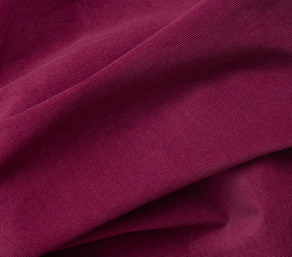 【姿の美しいサロペット】ジャンパースカート　コーデュロイ　サイズSML　ストラップ調整付き　ワインレッド　ボルドー 6枚目の画像