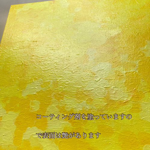 原画・送料無料】「ミモザの幸せ時間Ⅲ-③」 キャンバス画 春の