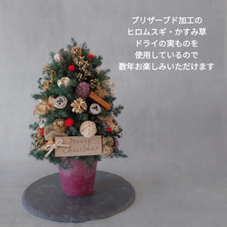 ✡今季完売✡［特集掲載］ちょっと大人なクリスマスツリー［Creema限定クリスマス2023］ 11枚目の画像