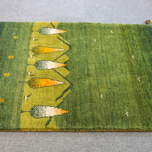 120×80cm　 ペルシャ絨毯 手織りギャッベ アマレ族 ギャベ 120×80cm【ペルシャ絨毯 手織りギャッベ】アマレ族ギャッベ ギャベ