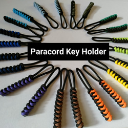 Paracord Key Holder   "neji neji“ 1枚目の画像