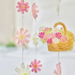 卓上ミニモビール・小さなコスモス《特集掲載》 モビール atelier-hiwa