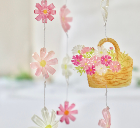 未使用☆レース編みオーナメントモビール 未使用レース編みオーナメントモビール