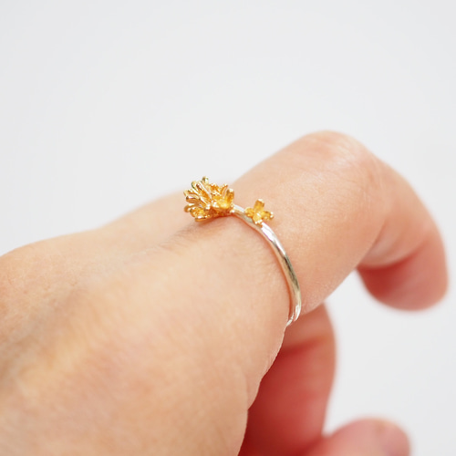 特集掲載＞金木犀のリング(silver×gold) 指輪・リング Ainsel