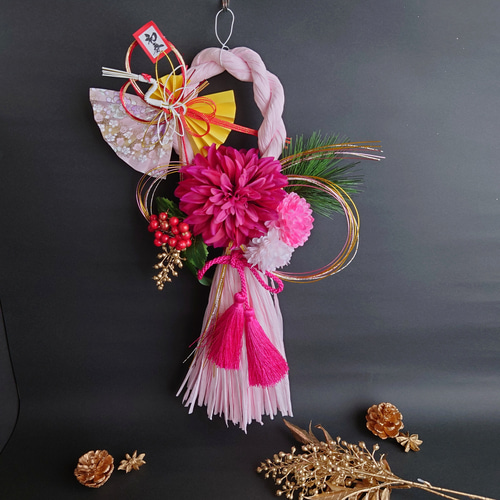 Creema限定》☆2023特集掲載☆【仕掛品有】うすピンクベース 濃い