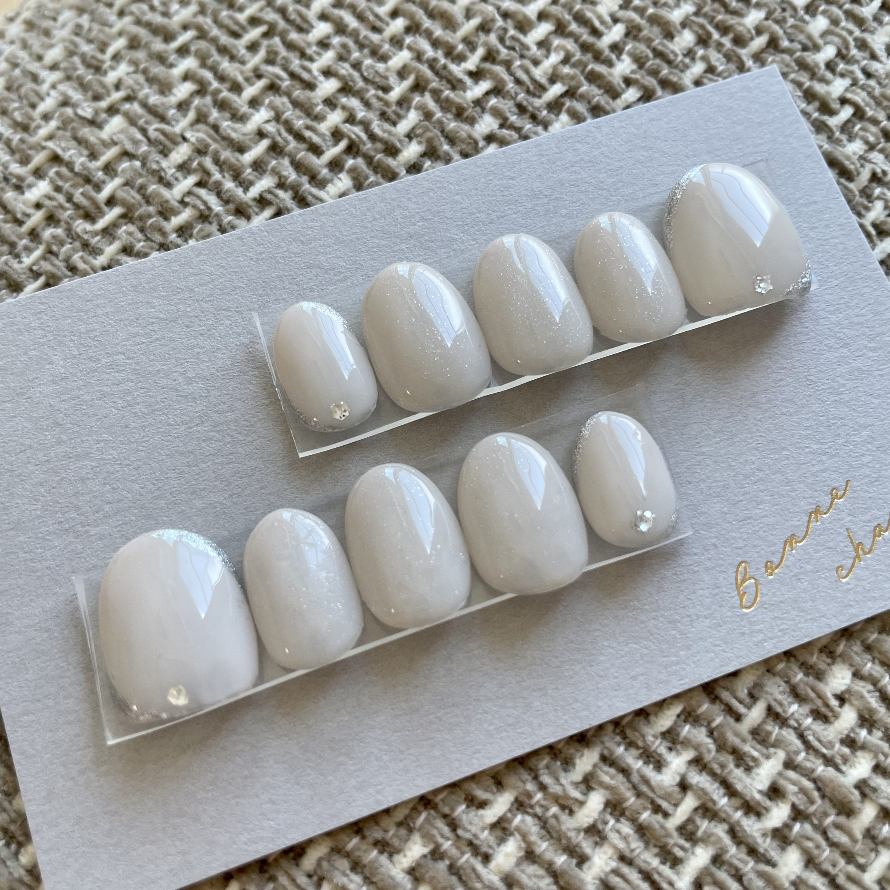 オーダーネイル⭐️デイリーライトグレージュ