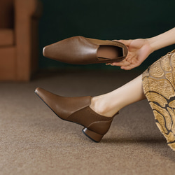 ★サイズ交換可能★本革製靴　ハンドメイドシューズ　ハイヒール　レディース パンプス 7枚目の画像
