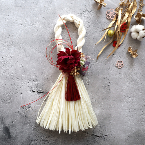 しめ縄飾り お正月飾り 2way ① しめ縄飾り お正月飾り 2way ①