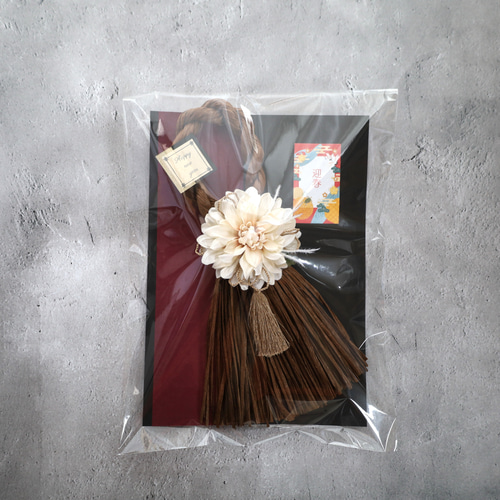 お正月飾りNo.150 しめ縄飾り 2way仕様 しめ縄 しめ飾り お正月 縁起物