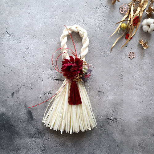 しめ縄飾り お正月飾り 2way ①