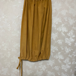 草木染めのスカート(リボン) 4枚目の画像