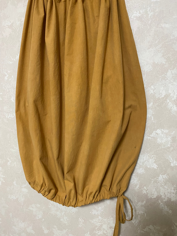 草木染めのスカート(リボン) 8枚目の画像