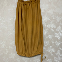 草木染めのスカート(リボン) 6枚目の画像