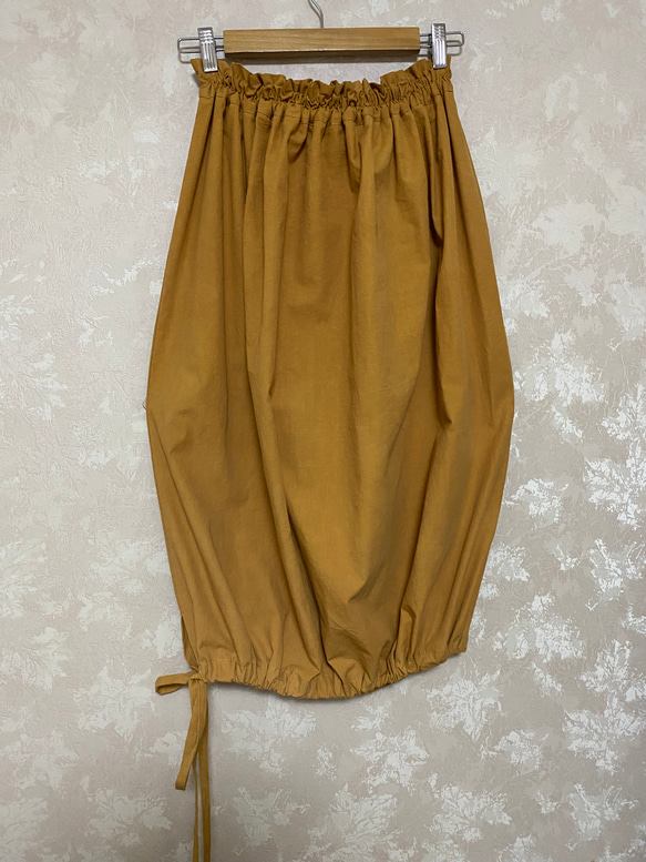 草木染めのスカート(リボン) 5枚目の画像