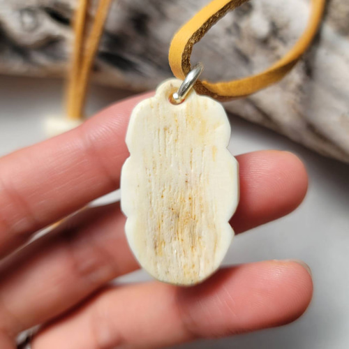 鹿の角 ペルシアンターコイズのペンダント#7 鹿の角 ペルシアン