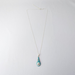 セキセイインコ(銀)漆ネックレス(sv) 4枚目の画像