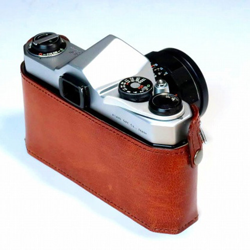 ペンタックス SP,SPF,KM,KX,K2用 カメラケース 本革 ブラウン #126